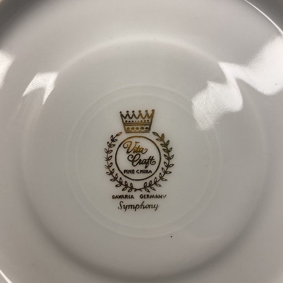 Vita Craft Symphony ~ 5 3/4” Replacement Saucer Plate - Picture 6 of 7